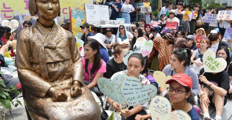 Korean Comfort Women Protest