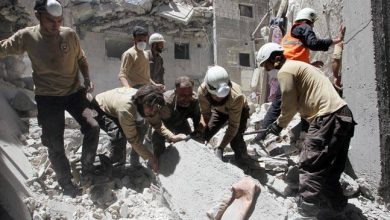 UN White Helmets in Syria