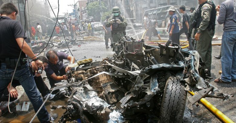 Thai Motorcycle Bomb