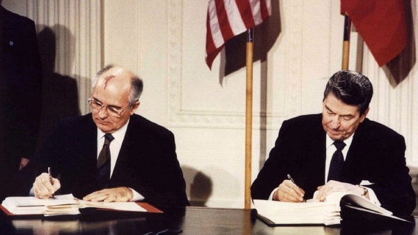 INF Treaty Signing