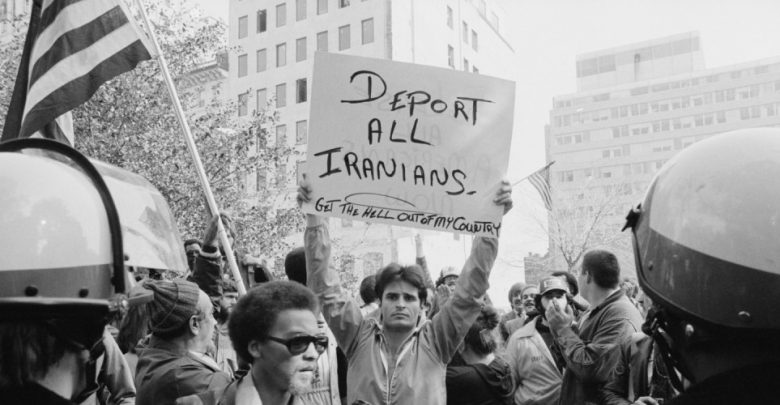 Iran-Contra Affair Protestors