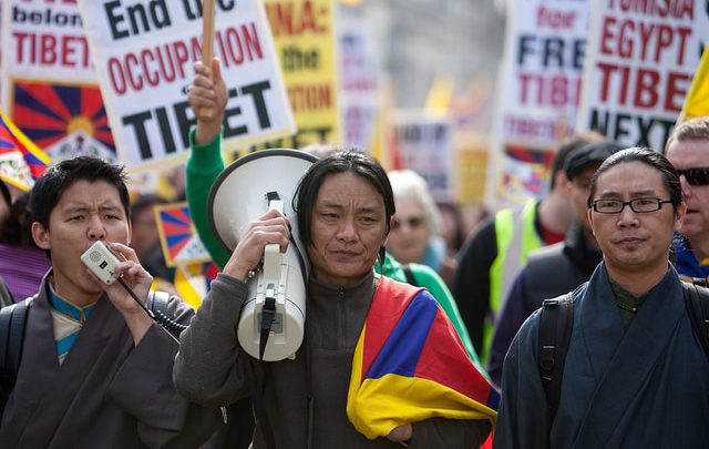 Free Tibet Protest