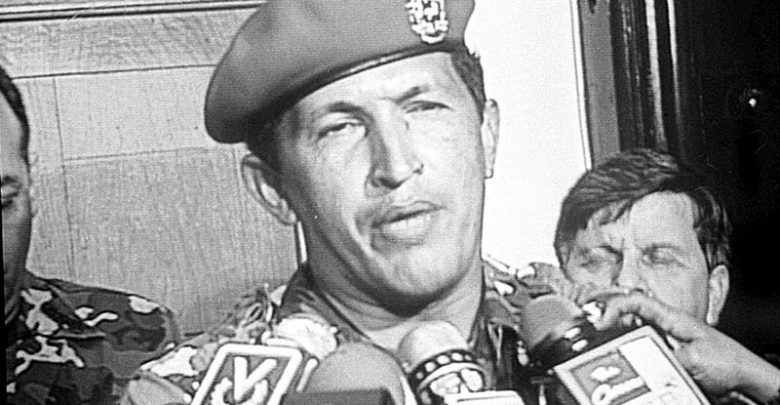 Hugo Chávez in 1992