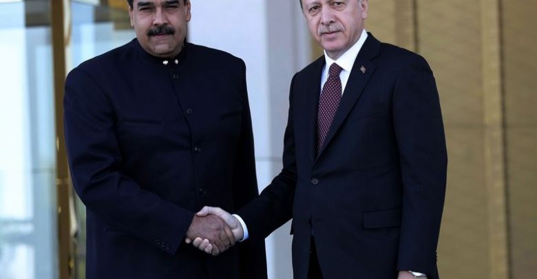 Maduro, Erdogan in Turkey